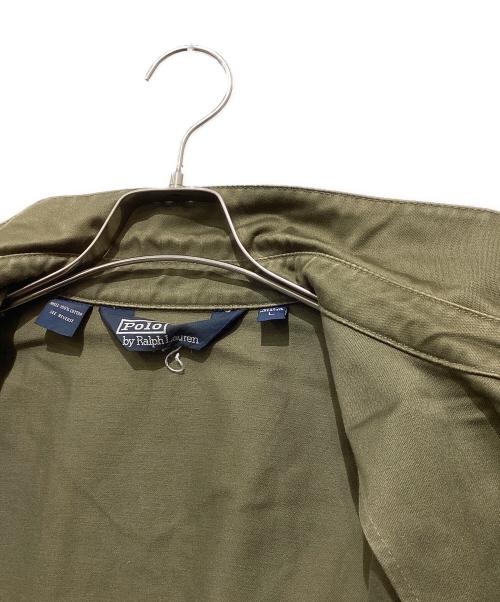 POLO RALPH LAUREN（ポロ・ラルフローレン）POLO RALPH LAUREN (ポロ・ラルフローレン) スイングトップ カーキ サイズ:Lの古着・服飾アイテム