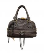 Chloeクロエ）の古着「ボーリング レザーハンドバッグ  / パディントン」｜ブラウン