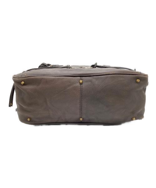 Chloe（クロエ）Chloe (クロエ) ボーリング レザーハンドバッグ  / パディントン ブラウンの古着・服飾アイテム