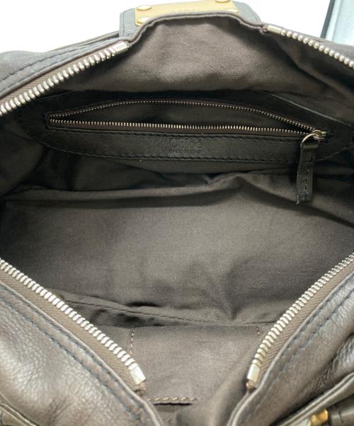 Chloe（クロエ）Chloe (クロエ) ボーリング レザーハンドバッグ  / パディントン ブラウンの古着・服飾アイテム