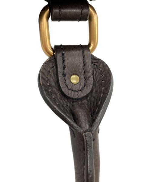 Chloe（クロエ）Chloe (クロエ) ボーリング レザーハンドバッグ  / パディントン ブラウンの古着・服飾アイテム