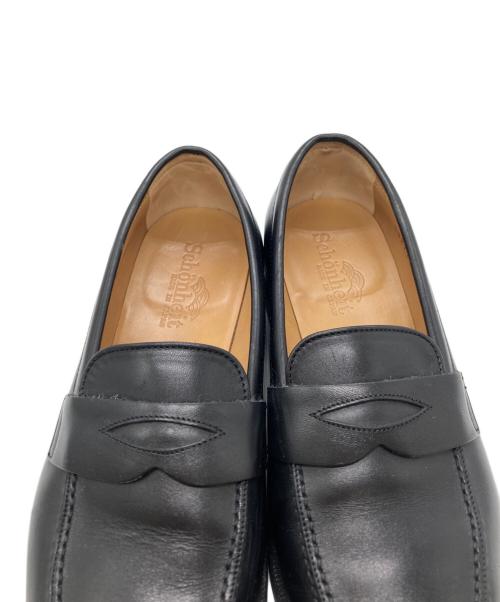 schonheit（ショーンハイト）schonheit (ショーンハイト) コインローファー ブラック サイズ:24cmの古着・服飾アイテム