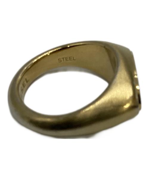 DIESEL（ディーゼル）DIESEL (ディーゼル) DX1376 / リング ゴールド サイズ:8の古着・服飾アイテム