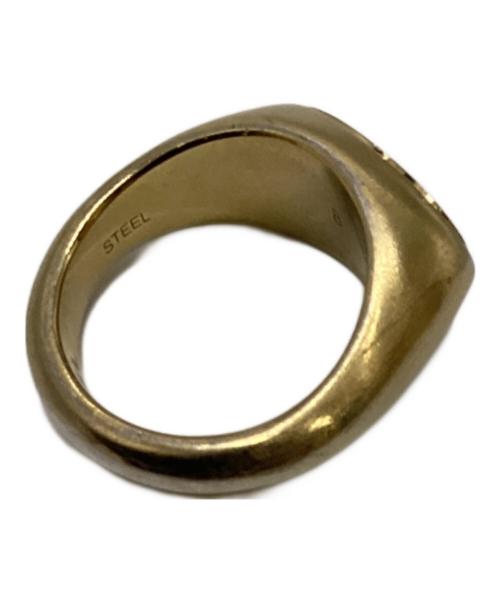 DIESEL（ディーゼル）DIESEL (ディーゼル) DX1376 / リング ゴールド サイズ:8の古着・服飾アイテム