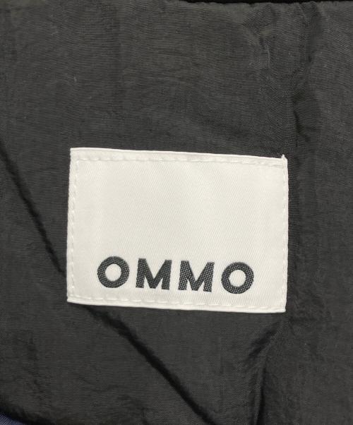 OMMO（オーエムエムオー）OMMO (オーエムエムオー) VOLUME SLEEVE FOOD BZ/ボリュームスリーブフードブルゾン ブラック×カーキ サイズ:38の古着・服飾アイテム