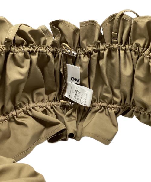 OMMO（オーエムエムオー）OMMO (オーエムエムオー) CIRCLE LAYERED BUSTIER サークルレイヤードビスチェ ブラウン サイズ:FREEの古着・服飾アイテム