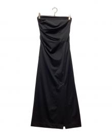 OMMO（オーエムエムオー）の古着「ベアワンピース OMMO オーエムエムオー」｜ブラック