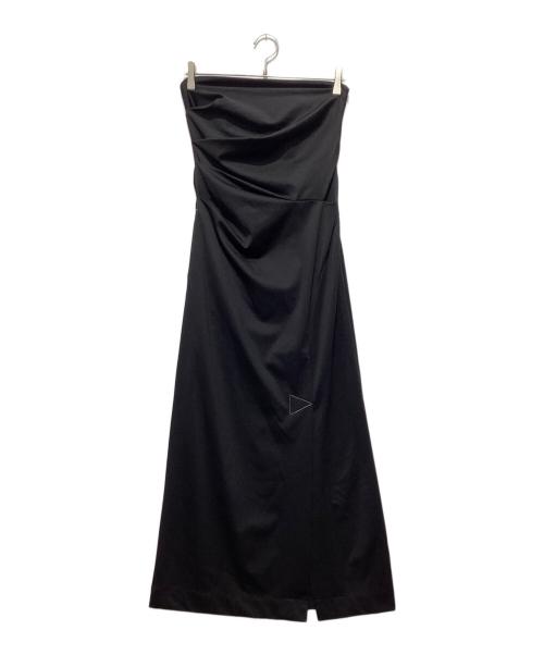 OMMO（オーエムエムオー）OMMO (オーエムエムオー) ベアワンピース OMMO オーエムエムオー ブラック サイズ:38の古着・服飾アイテム