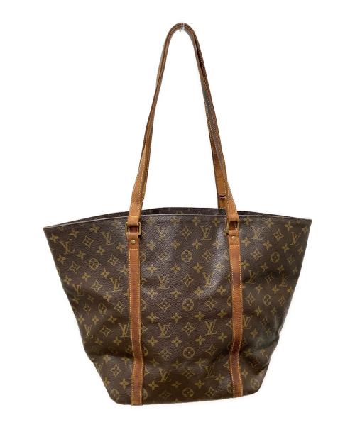 LOUIS VUITTON（ルイ ヴィトン）LOUIS VUITTON (ルイ ヴィトン) SAC Shopping モノグラム サックショッピング ショルダートートバッグ ブラウンの古着・服飾アイテム