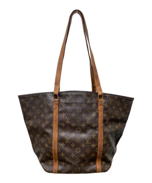 LOUIS VUITTON（ルイ ヴィトン）LOUIS VUITTON (ルイ ヴィトン) SAC Shopping モノグラム サックショッピング ショルダートートバッグ ブラウンの古着・服飾アイテム