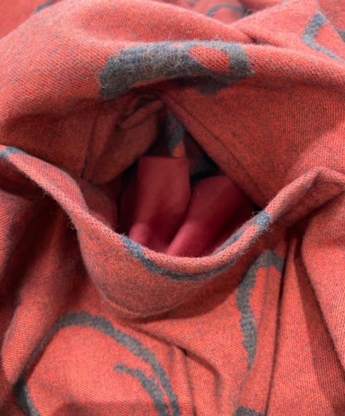 Vivienne Westwood RED LABEL CHOICE（ヴィヴィアンウエストウッドレッドレーベル チョイス）Vivienne Westwood RED LABEL CHOICE (ヴィヴィアンウエストウッドレッドレーベル チョイス) 変形ノーカラーコート レッド サイズ:2の古着・服飾アイテム