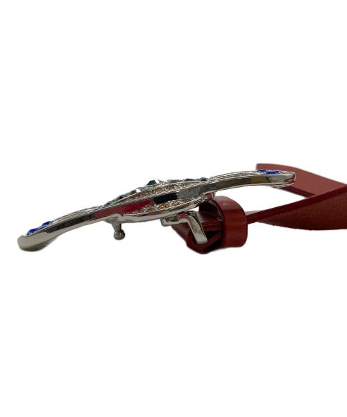 Vivienne Westwood（ヴィヴィアンウエストウッド）Vivienne Westwood (ヴィヴィアンウエストウッド) ラインストーンオーブバックルベルト レッドの古着・服飾アイテム