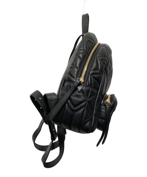 JIMMY CHOO（ジミーチュウ）JIMMY CHOO (ジミーチュウ) キルティングミニリュック / JC BACKPACK/S ブラックの古着・服飾アイテム