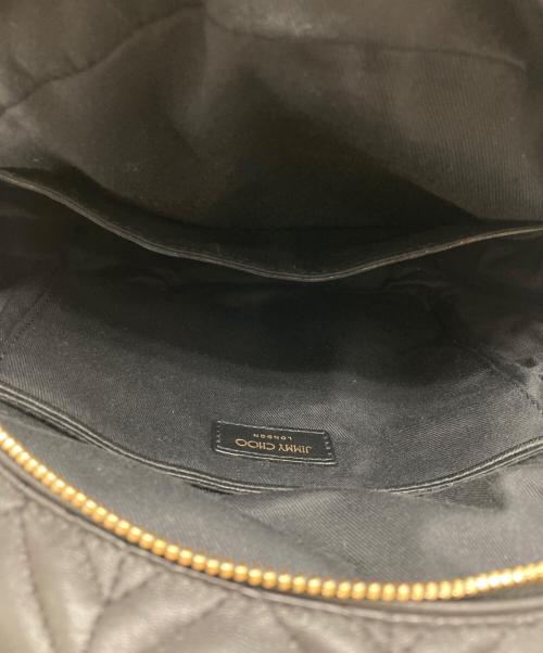 JIMMY CHOO（ジミーチュウ）JIMMY CHOO (ジミーチュウ) キルティングミニリュック / JC BACKPACK/S ブラックの古着・服飾アイテム