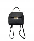 FURLAフルラ）の古着「ミニリュック」｜ブラック