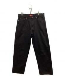 SUPREME（シュプリーム）の古着「25SS Rigid Baggy Selvedge Jean」｜ブラック