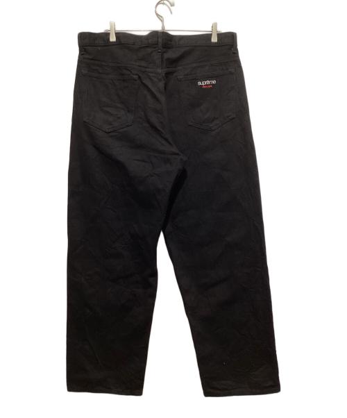 SUPREME（シュプリーム）Supreme (シュプリーム) 25SS Rigid Baggy Selvedge Jean ブラック サイズ:W36の古着・服飾アイテム