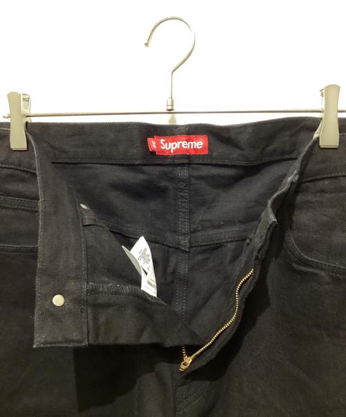 SUPREME（シュプリーム）Supreme (シュプリーム) 25SS Rigid Baggy Selvedge Jean ブラック サイズ:W36の古着・服飾アイテム