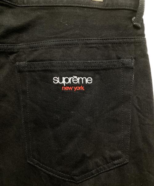 SUPREME（シュプリーム）Supreme (シュプリーム) 25SS Rigid Baggy Selvedge Jean ブラック サイズ:W36の古着・服飾アイテム
