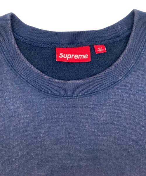 SUPREME（シュプリーム）SUPREME (シュプリーム) 25SS Washed Box Logo Crewneck ネイビー サイズ:XXLの古着・服飾アイテム