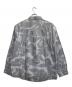 A BATHING APE (ア ベイシング エイプ) SOLID CAMO STRIPE RELAXED FIT SHIRT グレー サイズ:2ＸＬ：18000円