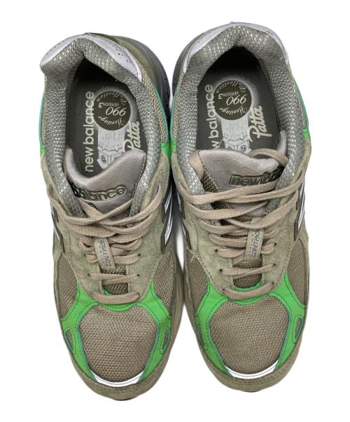 NEW BALANCE（ニューバランス）NEW BALANCE (ニューバランス) Patta (パタ) M990PP3 990V3 スニーカー グレー サイズ:26.5の古着・服飾アイテム