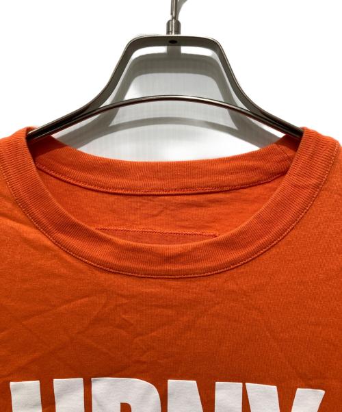HERON PRESTON（ヘロンプレストン）HERON PRESTON (ヘロンプレストン) Tシャツ オレンジ サイズ:Lの古着・服飾アイテム