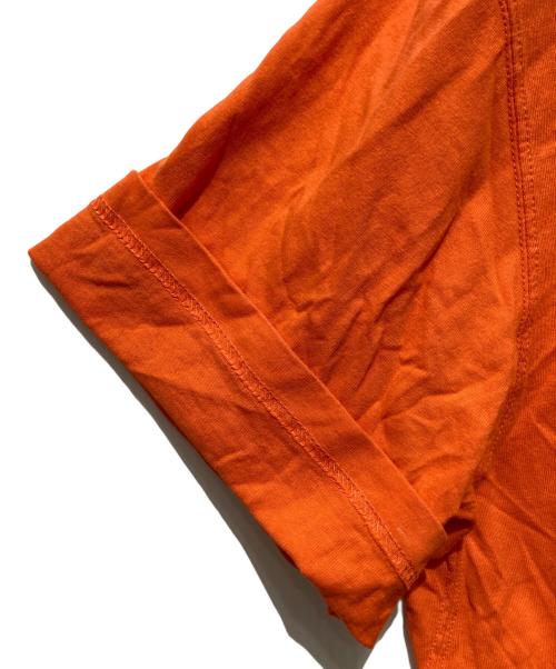 HERON PRESTON（ヘロンプレストン）HERON PRESTON (ヘロンプレストン) Tシャツ オレンジ サイズ:Lの古着・服飾アイテム