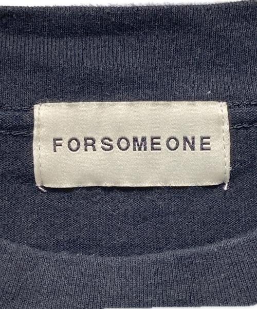 FORSOMEONE（フォーサムワン）FORSOMEONE (フォーサムワン) プリントTシャツ ブラック サイズ:Lの古着・服飾アイテム