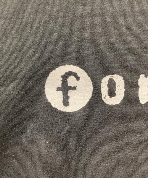 FORSOMEONE（フォーサムワン）FORSOMEONE (フォーサムワン) プリントTシャツ ブラック サイズ:Lの古着・服飾アイテム