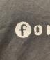 中古・古着 FORSOMEONE (フォーサムワン) プリントTシャツ ブラック サイズ:L：8000円