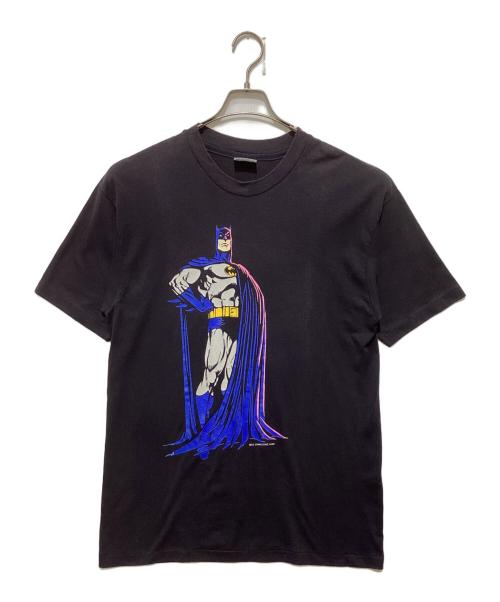 Hanes（ヘインズ）Hanes (ヘインズ) 80sBatman プリントT ブラック サイズ:Lの古着・服飾アイテム