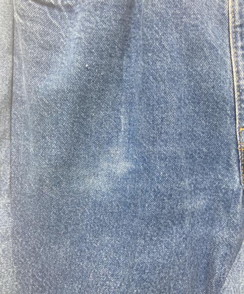 SEEALL（シーオール）SEEALL (シーオール) 再構築ベルテッドデニムパンツ ブルー サイズ:Mの古着・服飾アイテム
