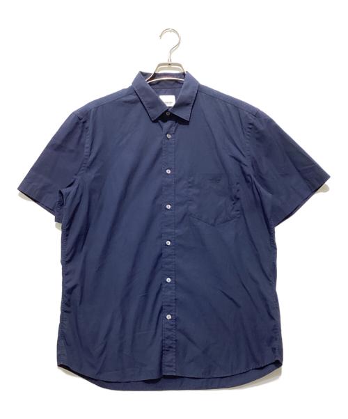 BURBERRY（バーバリー）BURBERRY (バーバリー) TB刺繍半袖シャツ ネイビー サイズ:XLの古着・服飾アイテム