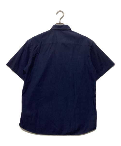 BURBERRY（バーバリー）BURBERRY (バーバリー) TB刺繍半袖シャツ ネイビー サイズ:XLの古着・服飾アイテム