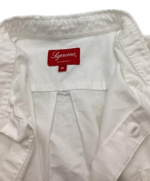 SUPREME（シュプリーム）SUPREME (シュプリーム) 24SS Loose Fit S/S Oxford Shirt ホワイト サイズ:XLの古着・服飾アイテム