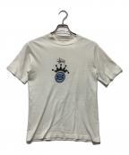 stussyステューシー）の古着「90’s クラウンプリントT」｜ホワイト