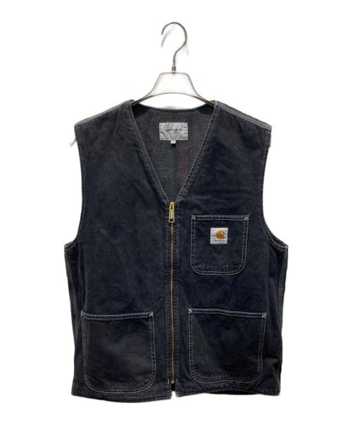 Carhartt WIP（カーハート ワークインプログレス）Carhartt WIP (カーハート ワークインプログレス) CHORE VEST チョアベスト ブラック サイズ:Mの古着・服飾アイテム