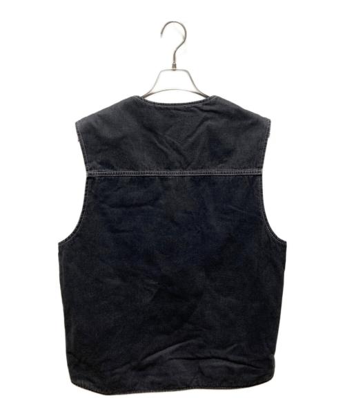 Carhartt WIP（カーハート ワークインプログレス）Carhartt WIP (カーハート ワークインプログレス) CHORE VEST チョアベスト ブラック サイズ:Mの古着・服飾アイテム