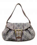 CELINEセリーヌ）の古着「パリマカダム デニム セミショルダーバッグ」｜インディゴ