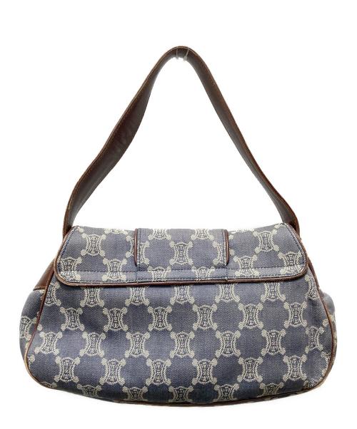 CELINE（セリーヌ）CELINE (セリーヌ) パリマカダム デニム セミショルダーバッグ インディゴの古着・服飾アイテム