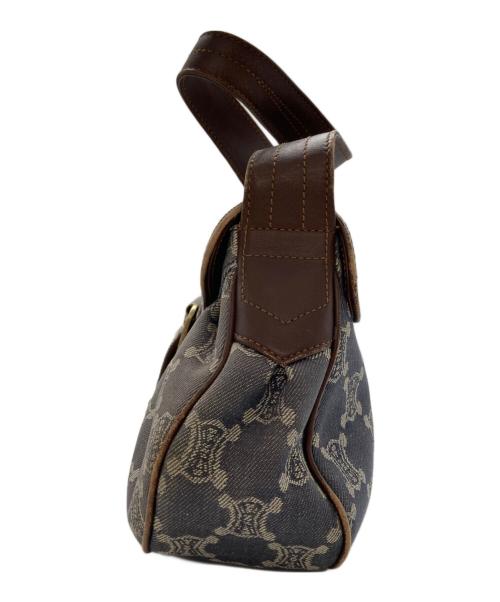 CELINE（セリーヌ）CELINE (セリーヌ) パリマカダム デニム セミショルダーバッグ インディゴの古着・服飾アイテム