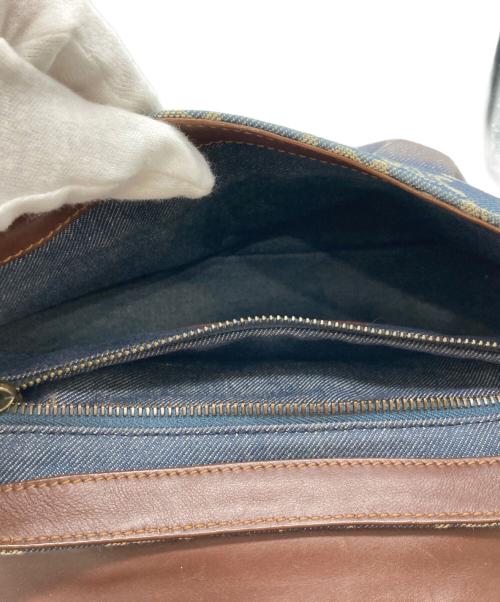 CELINE（セリーヌ）CELINE (セリーヌ) パリマカダム デニム セミショルダーバッグ インディゴの古着・服飾アイテム