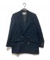 BEAUTY&YOUTH（ビューティーアンドユース）の古着「金ボタンダブルジャケット」｜ネイビー