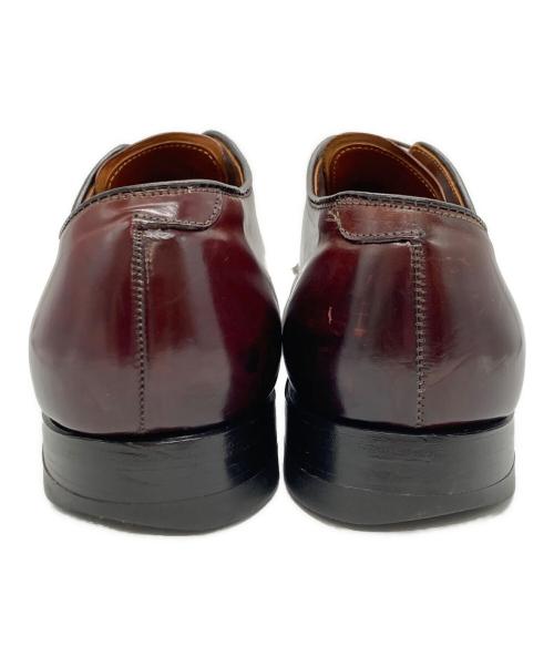 Alden（オールデン）Alden (オールデン) コードバン プレーントゥレザーシューズ バーガンディー サイズ:US 8 1/2の古着・服飾アイテム
