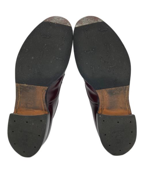 Alden（オールデン）Alden (オールデン) コードバン プレーントゥレザーシューズ バーガンディー サイズ:US 8 1/2の古着・服飾アイテム