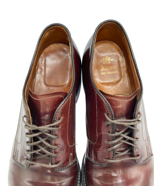 Alden（オールデン）Alden (オールデン) コードバン プレーントゥレザーシューズ バーガンディー サイズ:US 8 1/2の古着・服飾アイテム