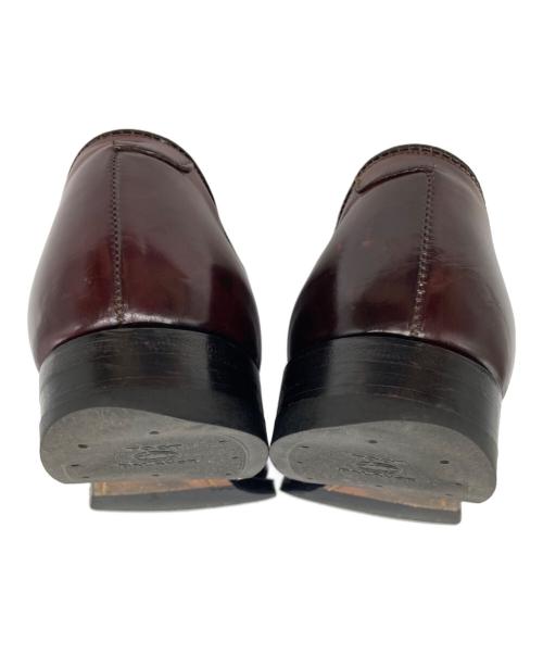 Alden（オールデン）Alden (オールデン) コードバン プレーントゥレザーシューズ バーガンディー サイズ:US 8 1/2の古着・服飾アイテム