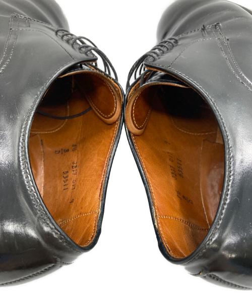 Alden（オールデン）Alden (オールデン) コードバン プレーントゥレザーシューズ ブラック サイズ:US 8 1/2の古着・服飾アイテム