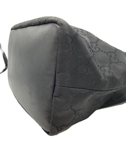 GUCCI（グッチ）GUCCI (グッチ) バンブーハンドルハンドバッグ ブラックの古着・服飾アイテム